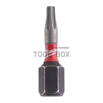 Impact bits Milwaukee SHOCKWAVE TM IMPACT DUTY, TX BO10, 25mm, 2pcs.