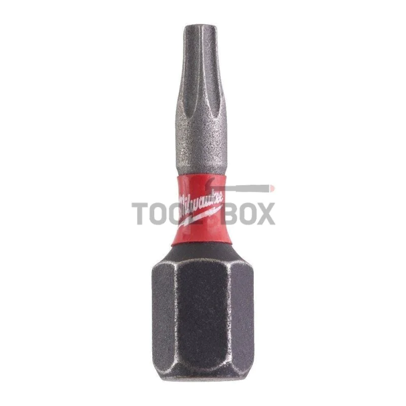 Impact bits Milwaukee SHOCKWAVE TM IMPACT DUTY, TX BO10, 25mm, 2pcs.