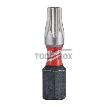 Impact bits Milwaukee SHOCKWAVE TM IMPACT DUTY, TX BO20, 25mm, 2pcs.