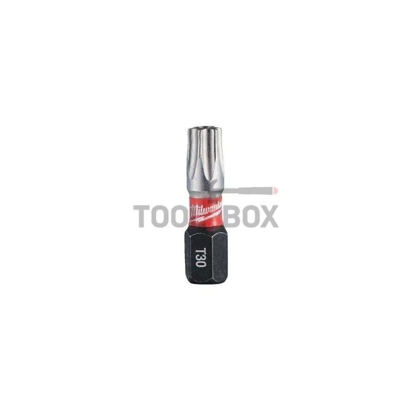 Impact bits Milwaukee SHOCKWAVE TM IMPACT DUTY, TX BO30, 25mm, 2pcs.