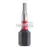 Impact bits Milwaukee SHOCKWAVE TM IMPACT DUTY, TX8, 25mm, 2pcs.