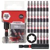 Milwaukee magnetic impact sockets 4932479858, TX25x25mm, 25 pcs