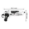 Angle grinder Bosch GWS 17-125 CI Professional, 125 mm, 1700 W