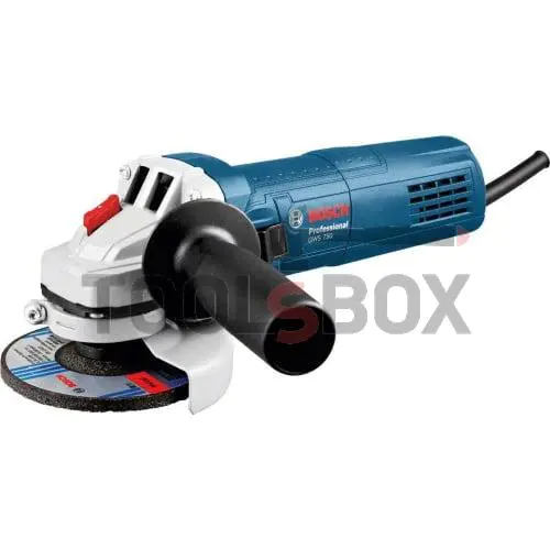 Angle grinder Bosch GWS 750 S Professional, Ф125 mm, 750W, 11000 revolutions