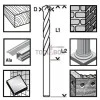 Universal drill BOSCH CYL-9 Multi Construction, 6x90x150mm