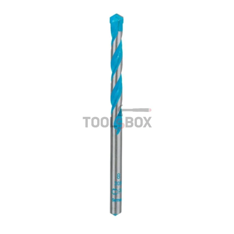 Universal drill BOSCH CYL-9 Multi Construction, 8x80x120mm