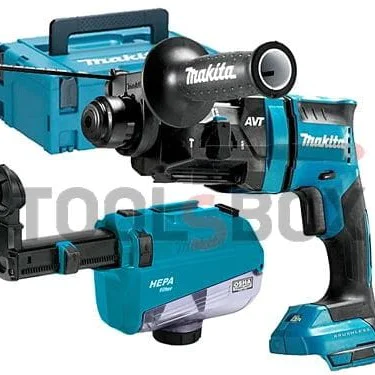 Cordless drill SDS-plus without battery and charger Makita DHR182ZWJ / 18 V, 0-1350 rpm, 0-5000 rpm, 1.7 J