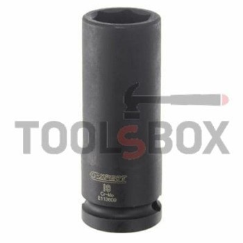 Reinforced socket extended inner 6-wall 1/2'', 13 mm Expert E113600