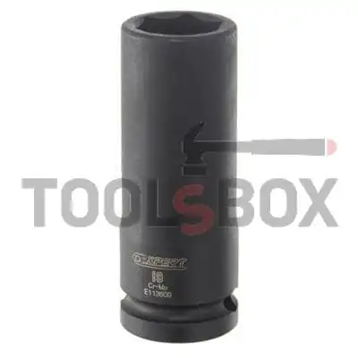 Reinforced socket extended inner 6-wall 1/2'', 13 mm Expert E113600