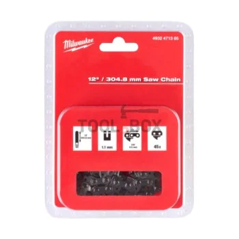 Верига за верижен трион - резачка 304мм, 1.1мм, 3/8 " Milwaukee 4932471385
