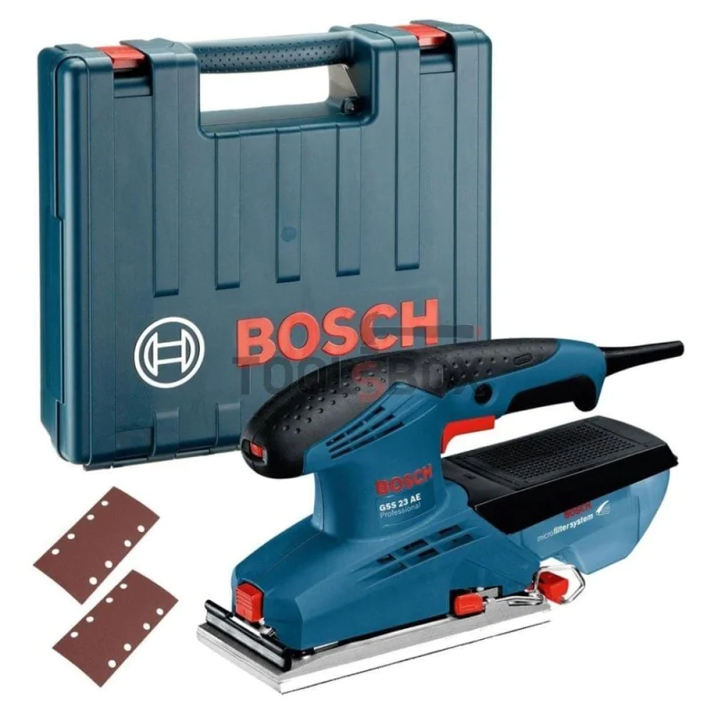 Vibratory grinder Bosch GSS 23 A, 190W, 92x182mm. Discontinued