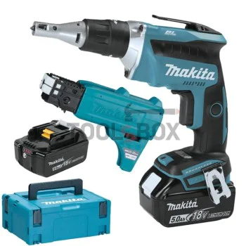 Винтоверт акумулаторен Makita DFS452RYE, безчетков 18 V