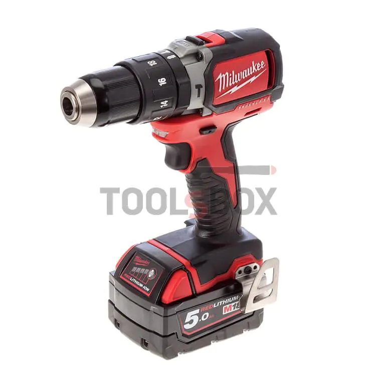 Milwaukee M18CBLPP2B-502C 18V 60Nm/170Nm brushless screwdriver/impact driver kit