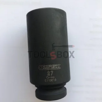 Вложка вътрешен 6-стен удължена усилена 1/2", 27 мм Expert E113613