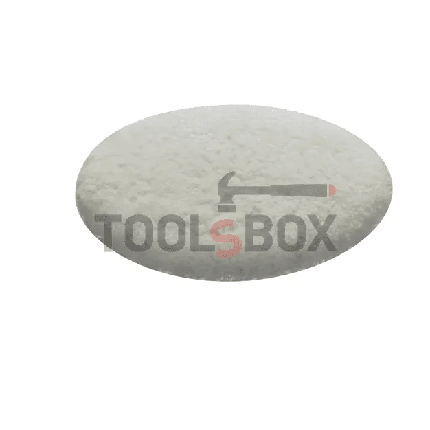 Milwaukee 4932430395 velcro polishing disc wool 135mm