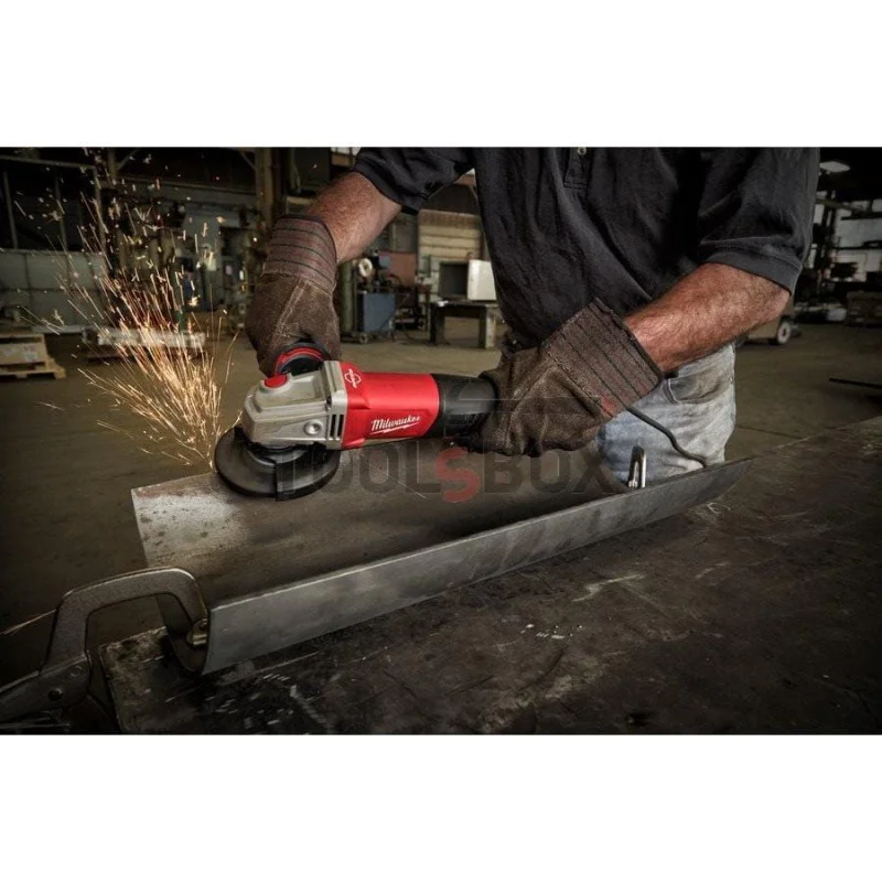 Angle grinder Milwaukee 125 mm AGV 13-125 XSPDEBKIT, 1250 W / 4933471194