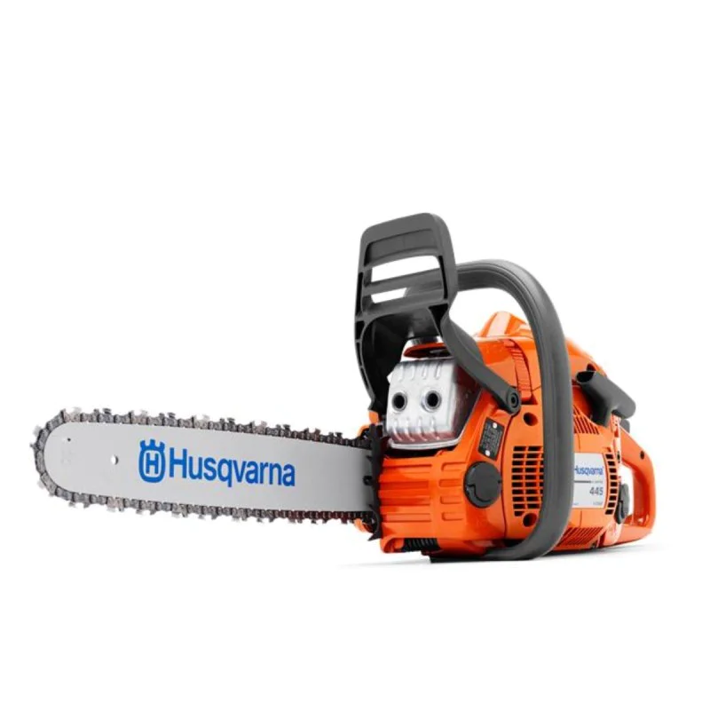 Petrol chainsaw Husqvarna 445E II, 2100W, 40cm, 45.7 cm3, professional