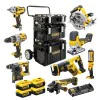 Cordless DeWALT DCK856P4, 18V- 8 machines SET