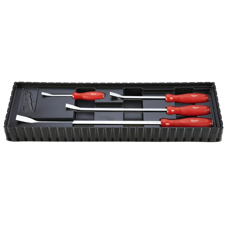 Milwaukee 48229214 Pry Bar Screwdriver Set 4 pieces