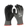 Milwaukee Safety Gloves 4932471425, 9/L anti-shear LEVEL 5