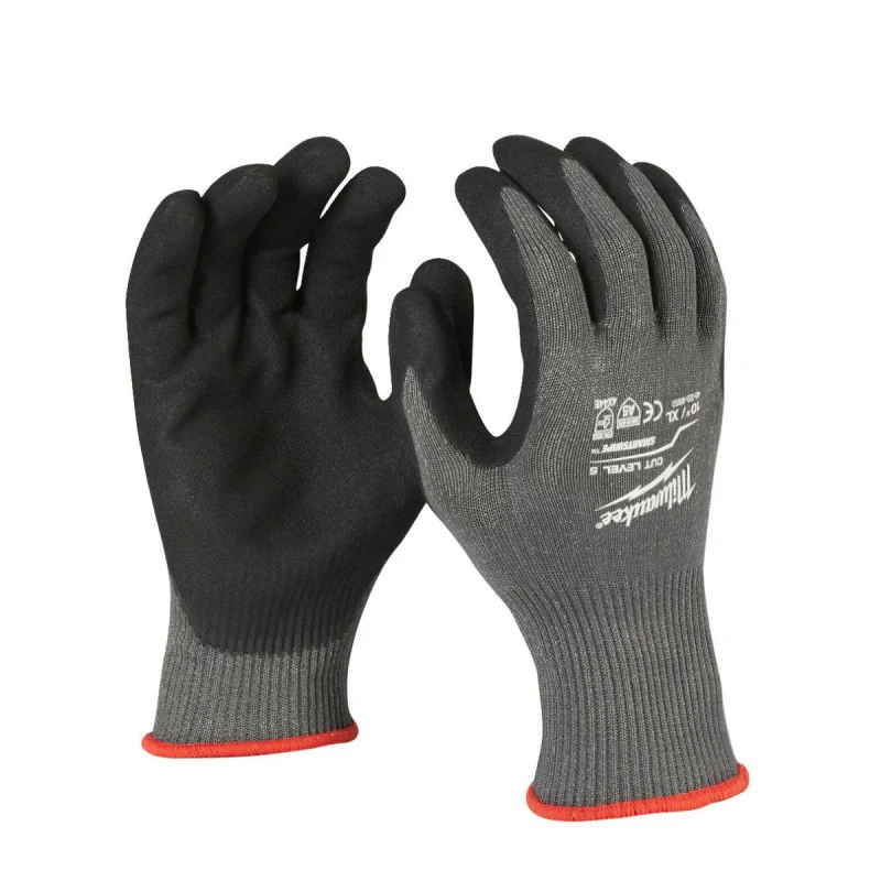 Milwaukee Safety Gloves 4932471427, 11/XXL anti-shear LEVEL 5
