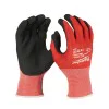 Milwaukee Safety Gloves 4932471616, 10/XL anti-shear LEVEL 1