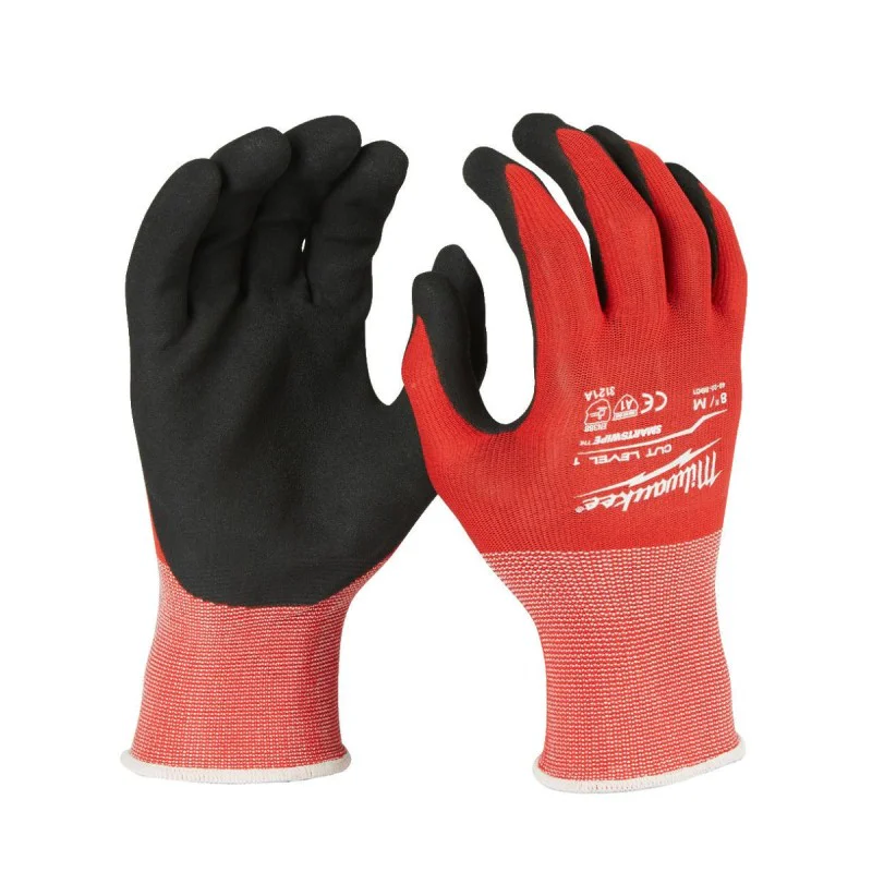 Milwaukee Safety Gloves 4932471616, 10/XL anti-shear LEVEL 1