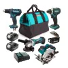 MAKITA 18V cordless machine set