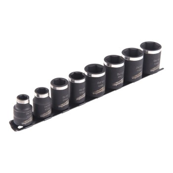 Milwaukee impact socket set 4932478288, 8-19mm, 8 pieces DISCONNECTED