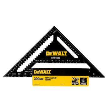 Многофункционален триъгълник Dewalt DWHT25228-0, Прав ъгъл за греди 300мм