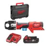 Cordless Crimping Machine Milwaukee M18HCCT-201C, 18V