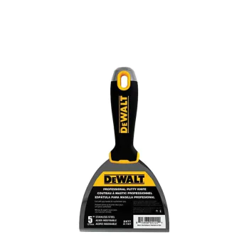 Професионална шпакла с гумирана ръкохватка DeWALT DXTT-2-141 / 5"/ 127mm