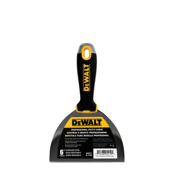 Професионална шпакла с гумирана ръкохватка DeWALT DXTT-2-142 / 6"/ 152mm