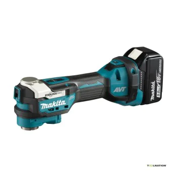 Акумулаторен многофункционален осцилатор Makita DTM52RTJX2 18V - комплект