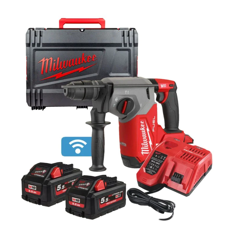 Cordless drill Milwaukee M18ONEFHX-0X, 18V, SDS-plus, 2.5J