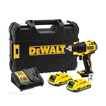 Акумулаторен винтоверт DeWalt DCD708D2-QW, 18V, 65Nm