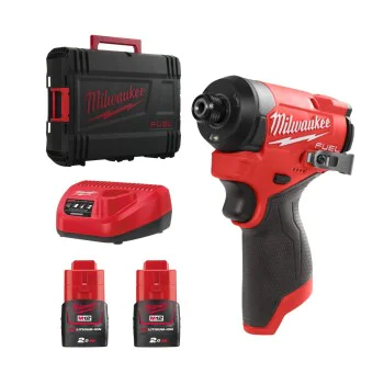 Акумулаторен винтоверт Milwaukee M12 FID2-0, 12V, 1/4"HEX, 170Nm