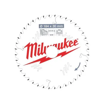 Циркулярен диск за дърво Milwaukee 4932471298, 184x30мм, 40 зъба
