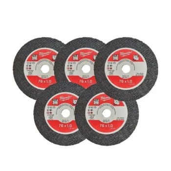 Дискове за метал Milwaukee 4932464717 PRO+, SCS41, 76x1мм, 5 броя