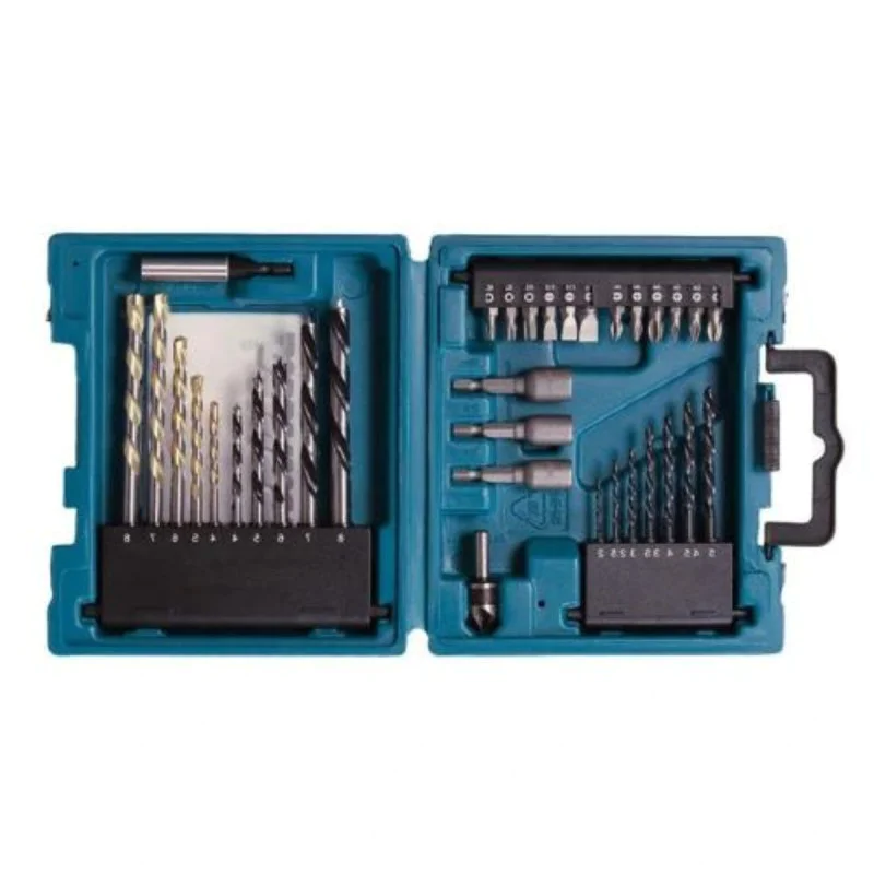 Makita D-36980 / 34 pieces drill bits and bits mounting set