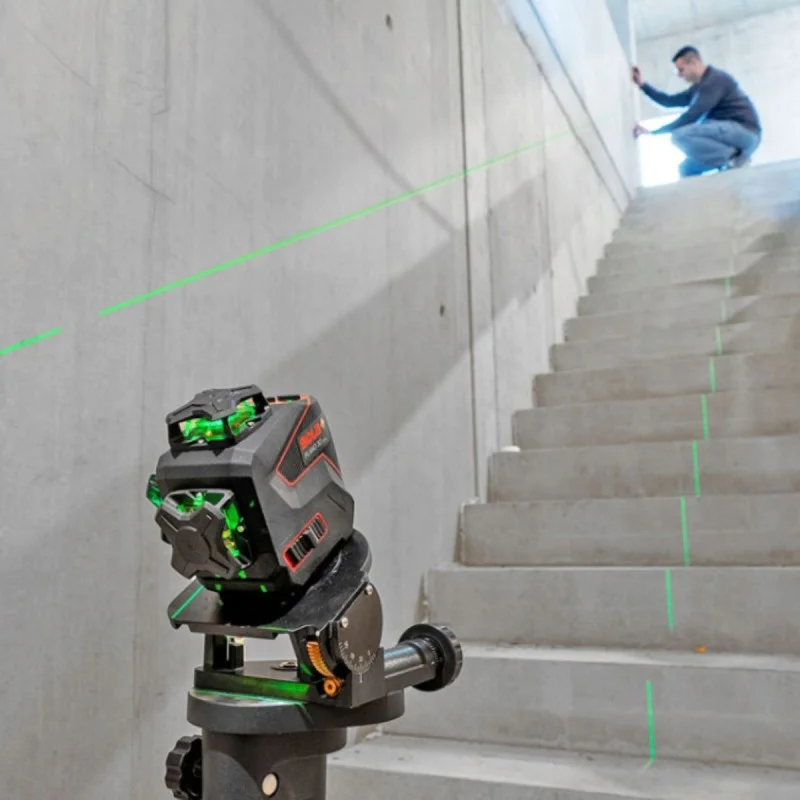Laser level with 3 beams Sola Plano 3D Green, 30 m, 0.3 mm/m