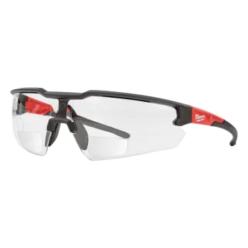 Milwaukee Transparent Safety Glasses 4932478911 magnifying up to +2.0 dpt