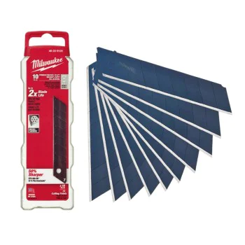 Резервни остриета за макетен нож Milwaukee 4932480108, 25мм, 10 броя