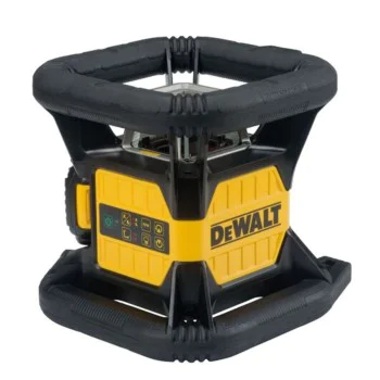 Ротационен лазерен нивелир DeWALT DCE079D1G зелен лъч, самонивелиращ, 76 м