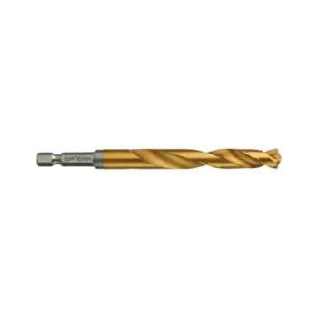 Свредло за метал Milwaukee HSS-G Titanium Red 1/4" HEX 10x76/120мм