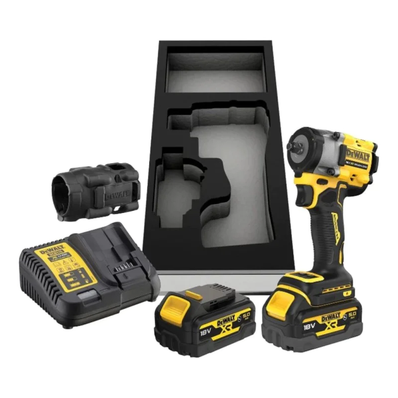 Impact Cordless Wrench DeWALT DCF923P2G, 18V, 610Nm, 3/8