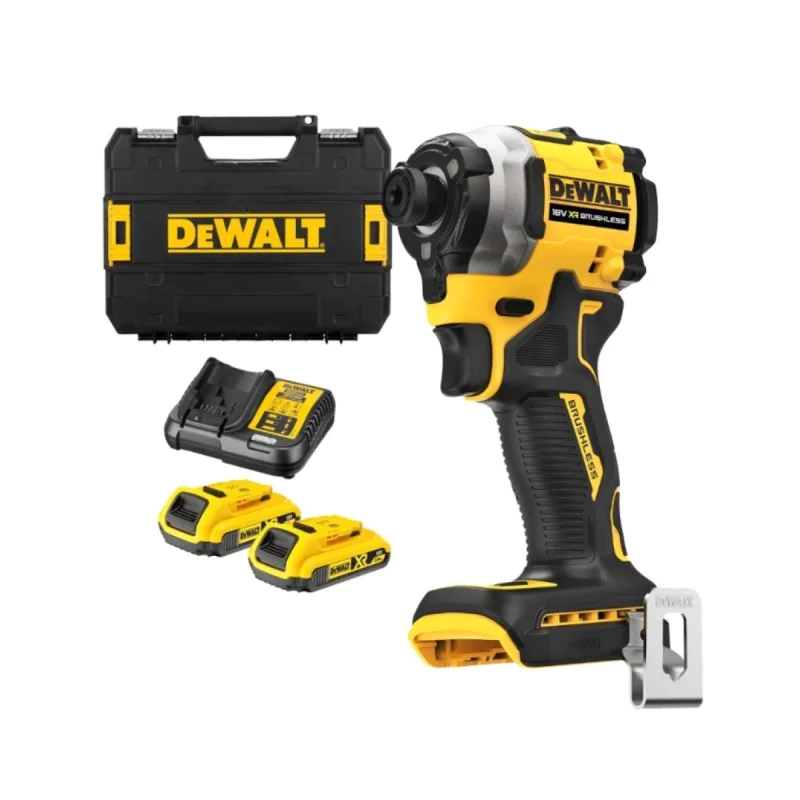 Cordless impact driver DeWALT DCF850D2T, brushless 18V, 206Nm
