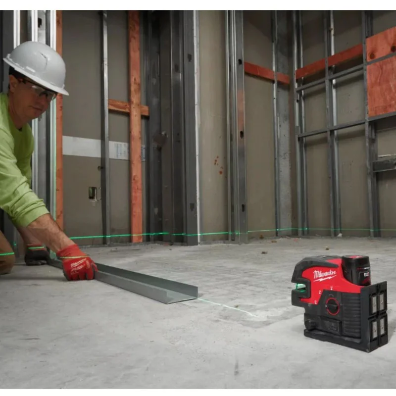 Milwaukee M12CLL4P-0C Solo Laser Level - Green Beam 38m / 4-Point