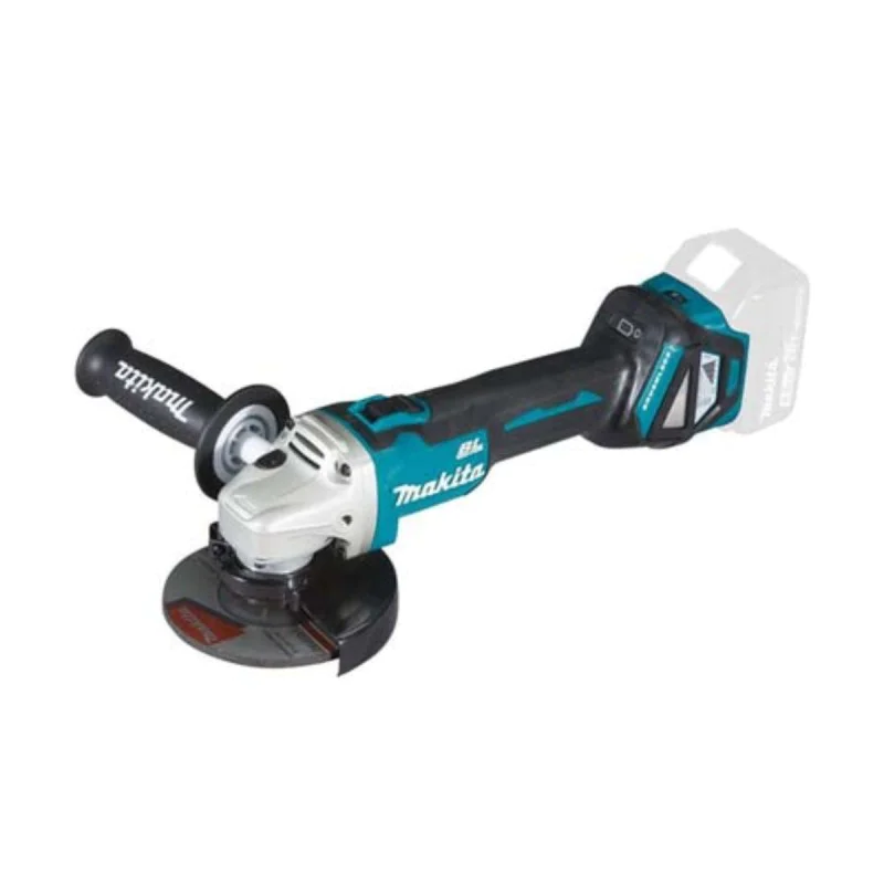 Cordless angle grinder Makita DGA511Z with speed control
