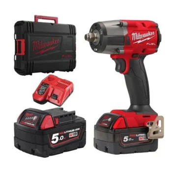 Акумулаторен гайковерт Milwaukee M18FMTIW2F12-502X, 881 Nm, 18V